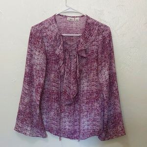 Purple blouse